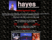 Tablet Screenshot of hayesphoto.com
